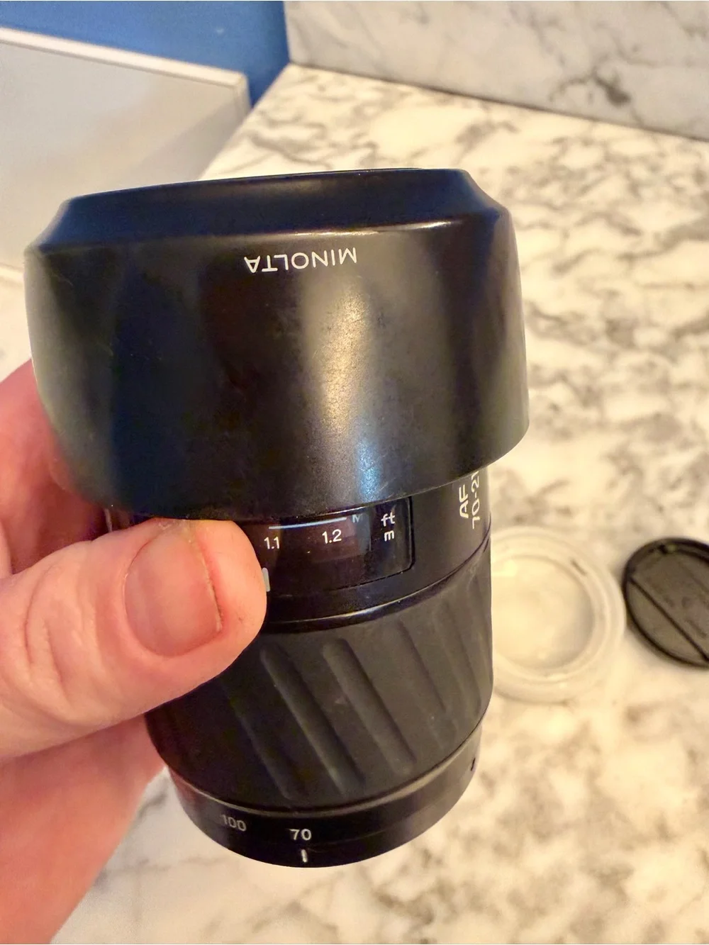 MINOLTA 70-210mm AF Zoom 1:4.5 (22) - 5.6 - 49mm Camera Lens